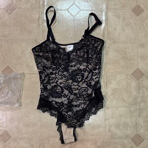 Black Lace Bodysuit